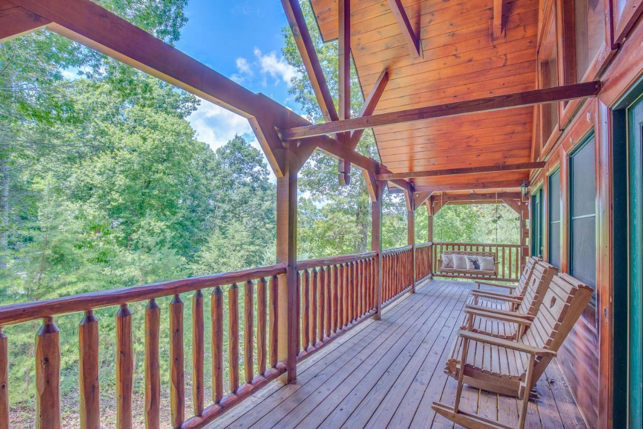 Hemlock Manor Villa Gatlinburg Bagian luar foto