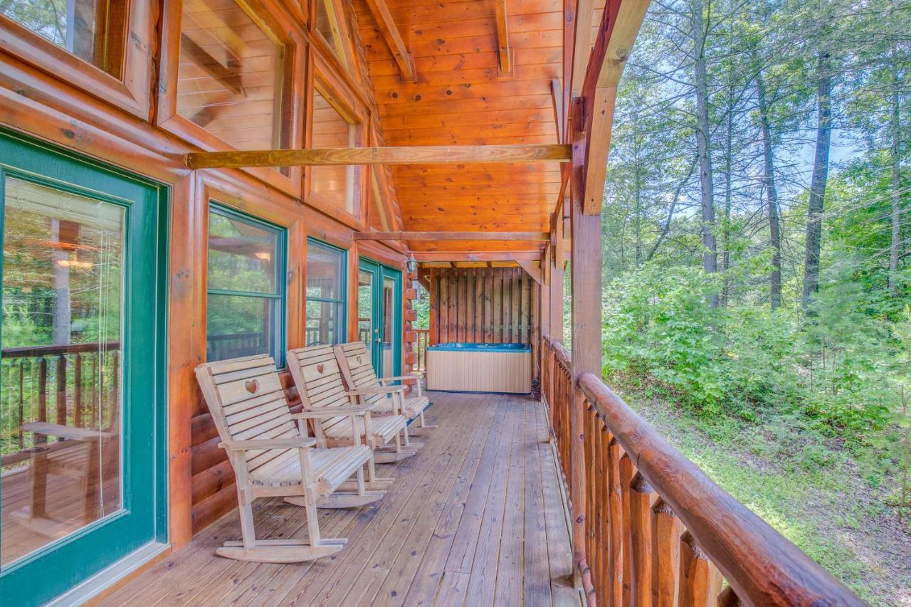 Hemlock Manor Villa Gatlinburg Bagian luar foto